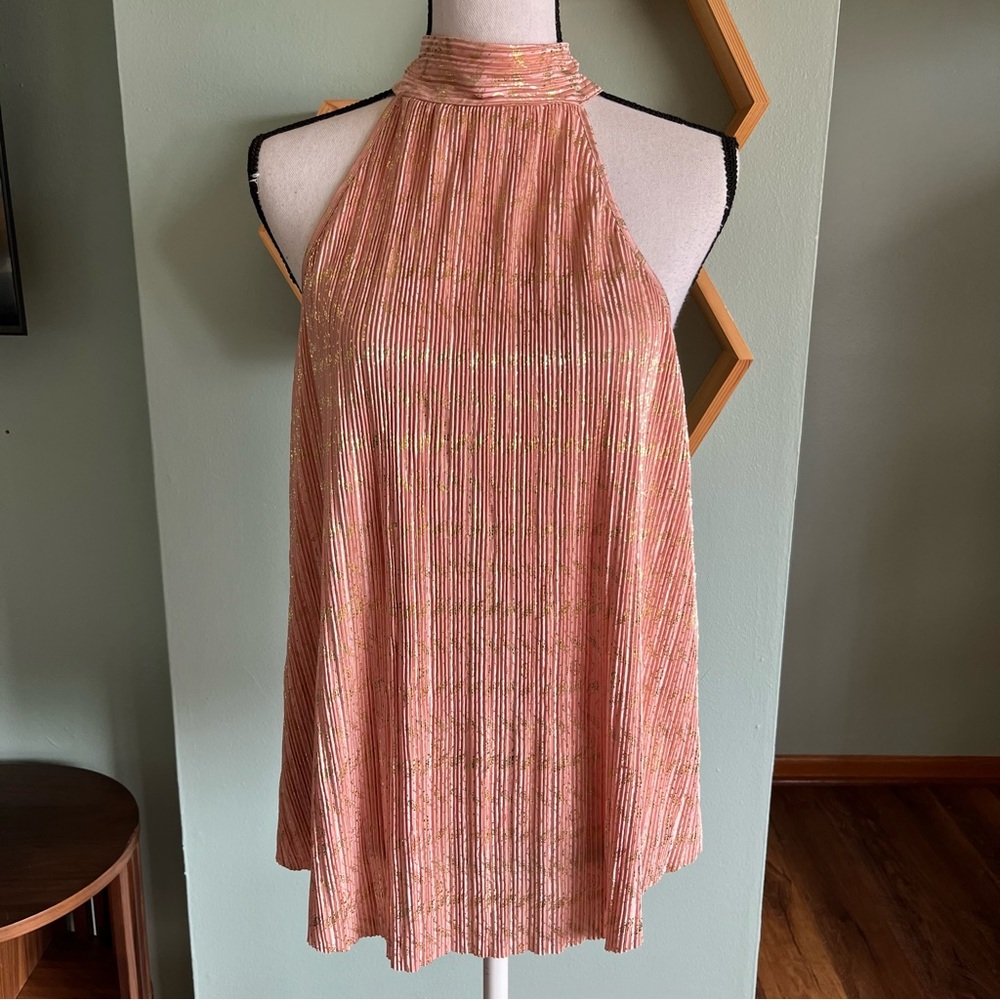 Anthropologie Vickie High collar blouse. NWT. Size XL